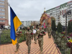 В Сумах попрощалися з прикордонником Сергієм Панченком