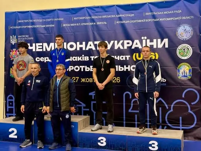 Борці з Сумщини здобули нагороди на чемпіонаті України