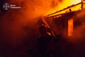 На Сумщині ліквідували три нічні пожежі після ударів ворожих БпЛА