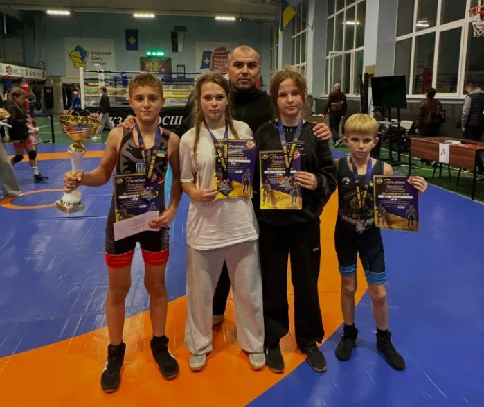 Роменські борці здобули перемоги на турнірі в Полтаві