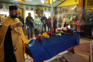В Сумах попрощалися із загиблим захисником Олександром Счаслівцевим