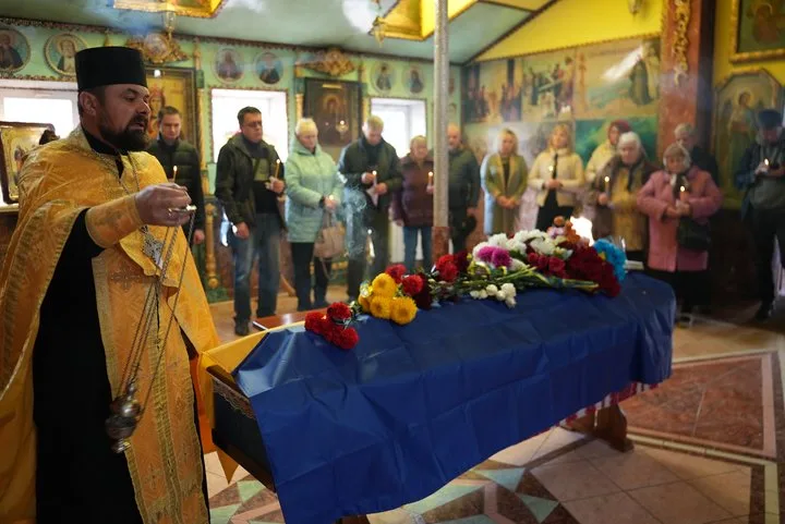 В Сумах попрощалися із загиблим захисником Олександром Счаслівцевим
