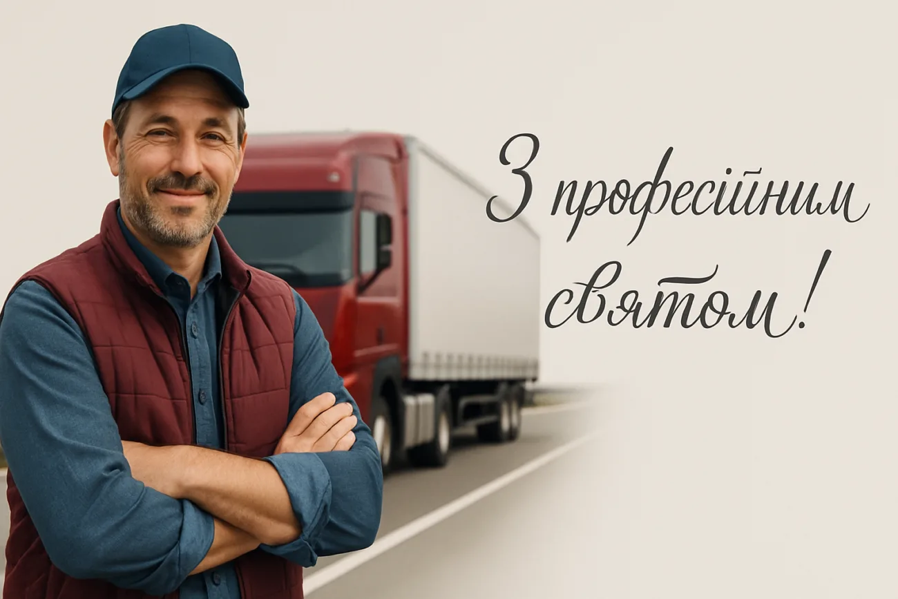 День автомобіліста і дорожника 2026: гарна листівка