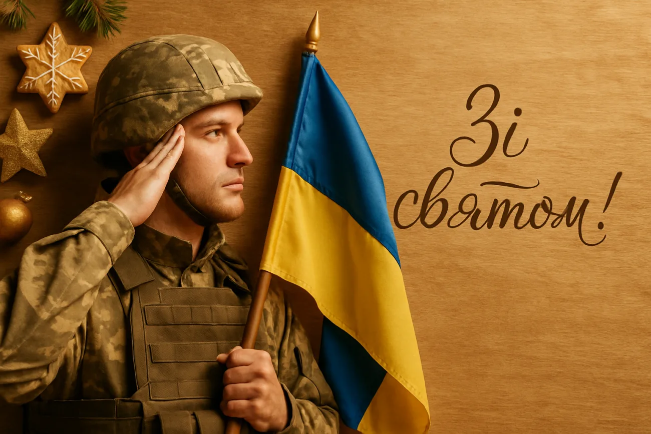 Тепла листівка до свята